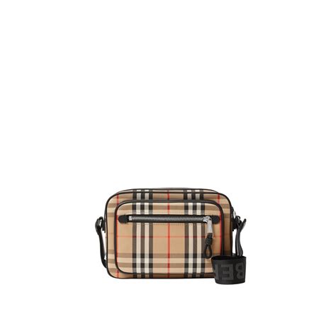 burberry mini vintage check belt bag|Burberry vintage check crossbody bag.